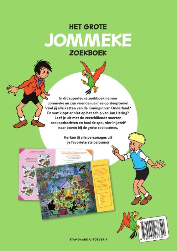Jommeke Kleuren en tekenen | 9789002277320 Jommeke Kleuren en tekenen - Afbeelding 2