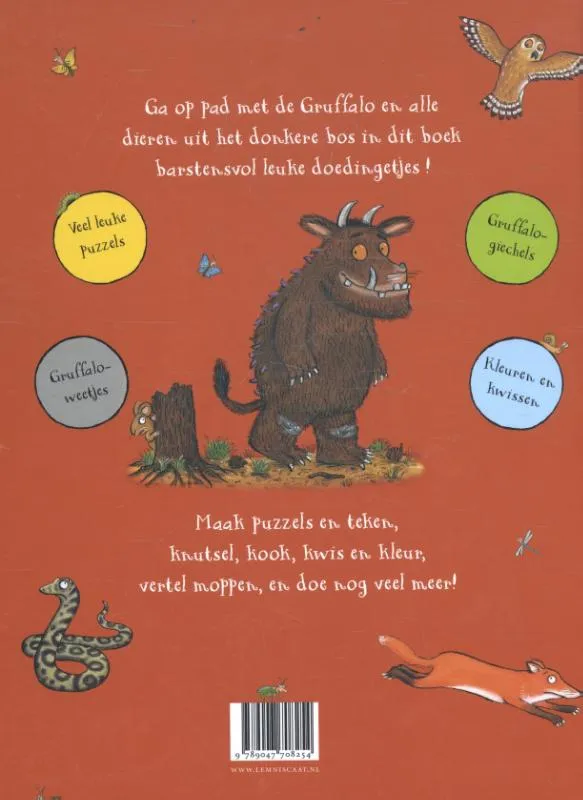 Het grote Gruffalo Doeboek | 9789047708254 Het grote Gruffalo Doeboek - Afbeelding 2