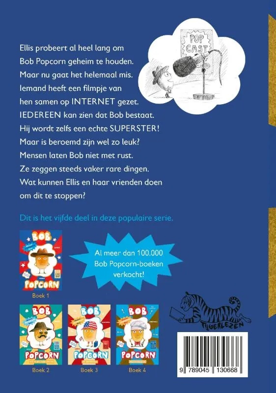 Bob Popcorn wordt beroemd | 9789045130668 Bob Popcorn wordt beroemd - Afbeelding 2