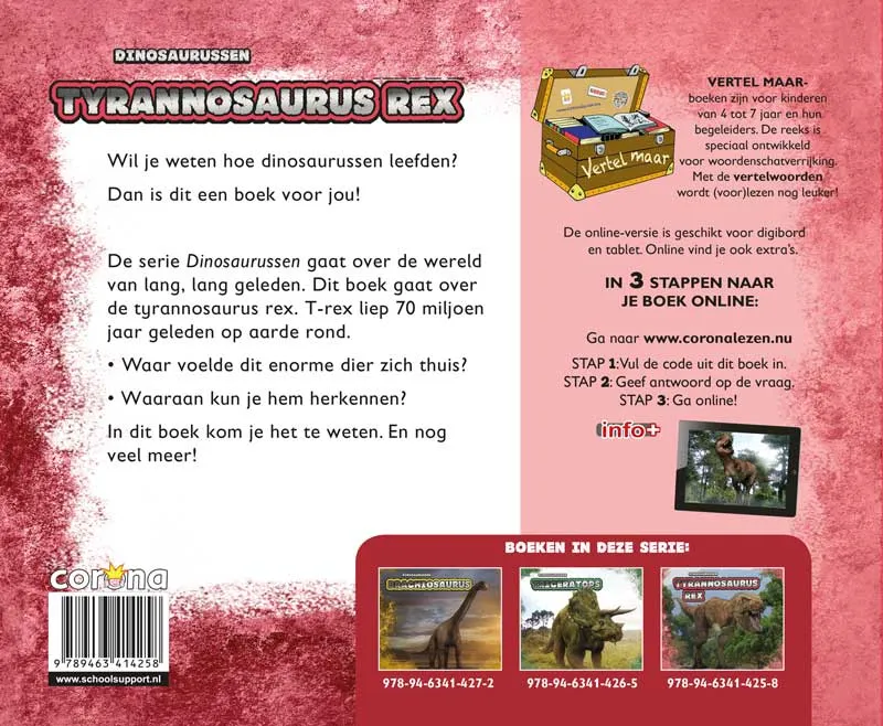 Tyrannosaurus rex | 9789463414258 Tyrannosaurus rex - Afbeelding 2