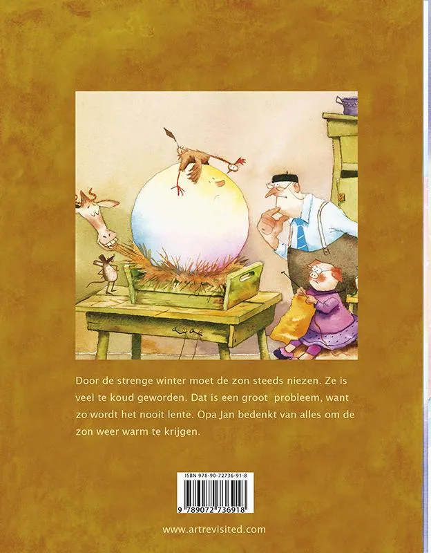 Opa Jan haalt het zonnetje in huis | 9789072736918 Opa Jan haalt het zonnetje in huis - Afbeelding 2