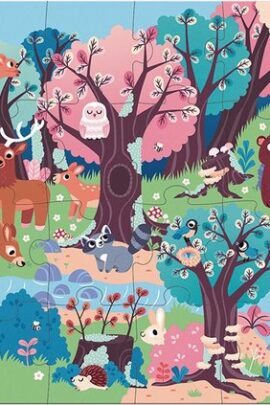 Alternative view of Janod Magische puzzel - Het bos