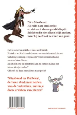 Alternative view of Stinkhond aan het strand