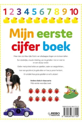 Mijn eerste cijfer boek | 9789036637152 Mijn eerste cijfer boek | 9789036637152