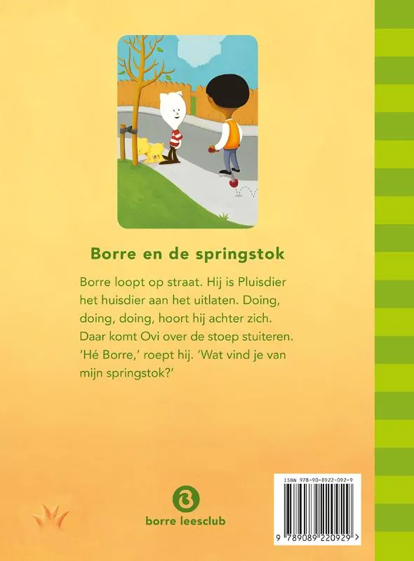 Borre en de springstok | 9789089220929 Borre en de springstok - Afbeelding 2