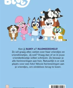 Alternative view of Bluey's vriendenboek