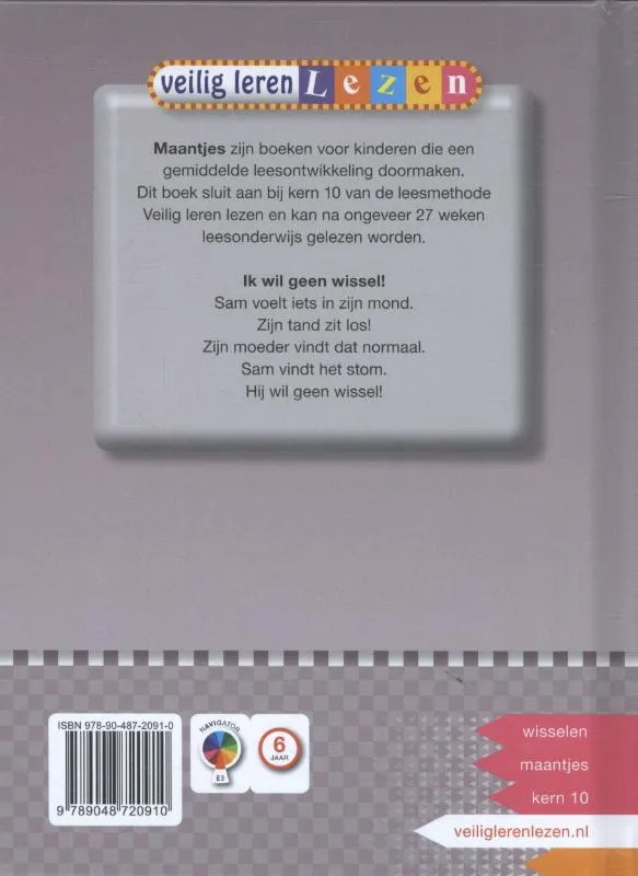 Ik wil geen wissel! | 9789048720910 Ik wil geen wissel! - Afbeelding 2