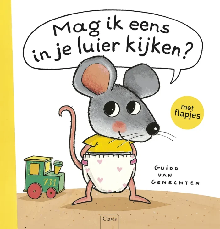 Mag ik eens in je luier kijken? Boek + knuffel