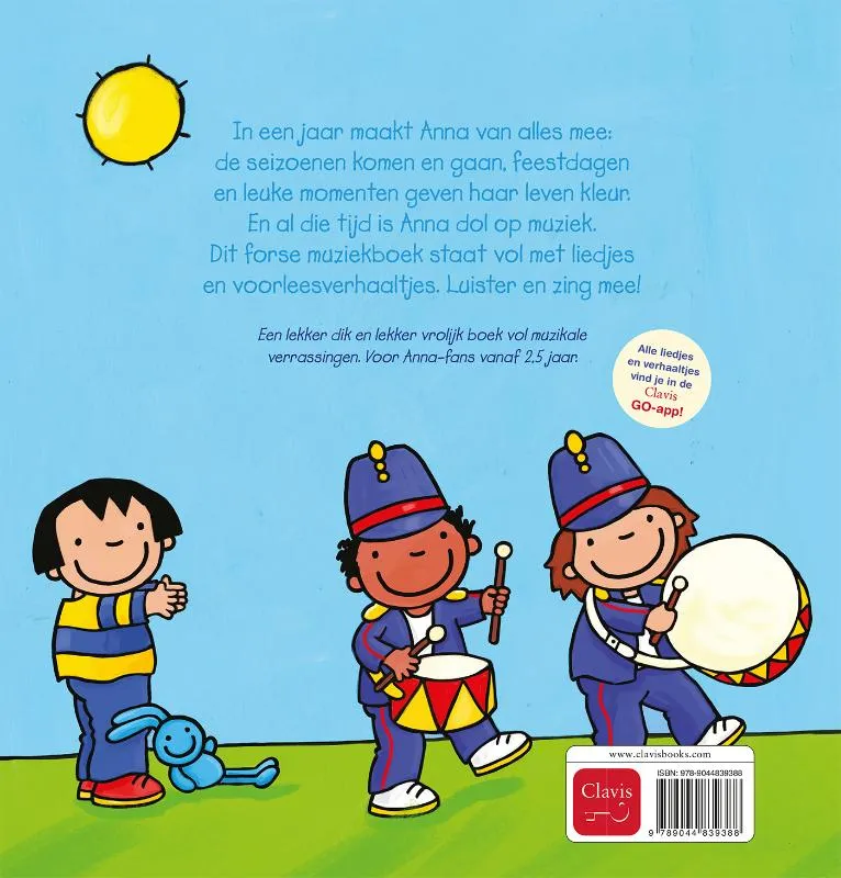 Een heel jaar muziek met Anna | 9789044839388 Een heel jaar muziek met Anna - Afbeelding 2