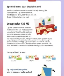 Loco mini Leesplezier AVI M3 | 9789048756001 Loco mini Leesplezier AVI M3 | 9789048756001