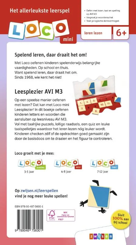 Loco mini Leesplezier AVI M3 | 9789048756001 Loco mini Leesplezier AVI M3 - Afbeelding 2