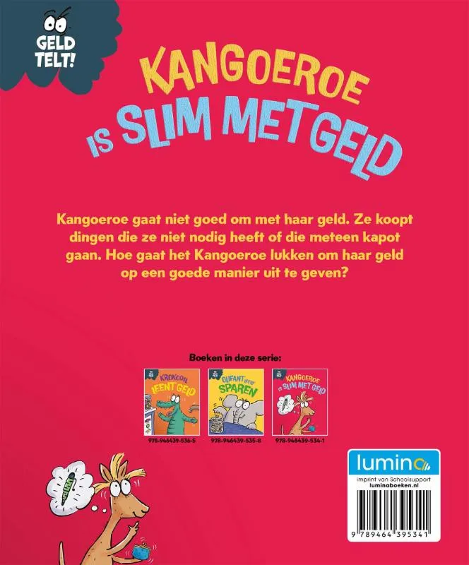 Kangoeroe is slim met geld | 9789464395341 Kangoeroe is slim met geld - Afbeelding 2