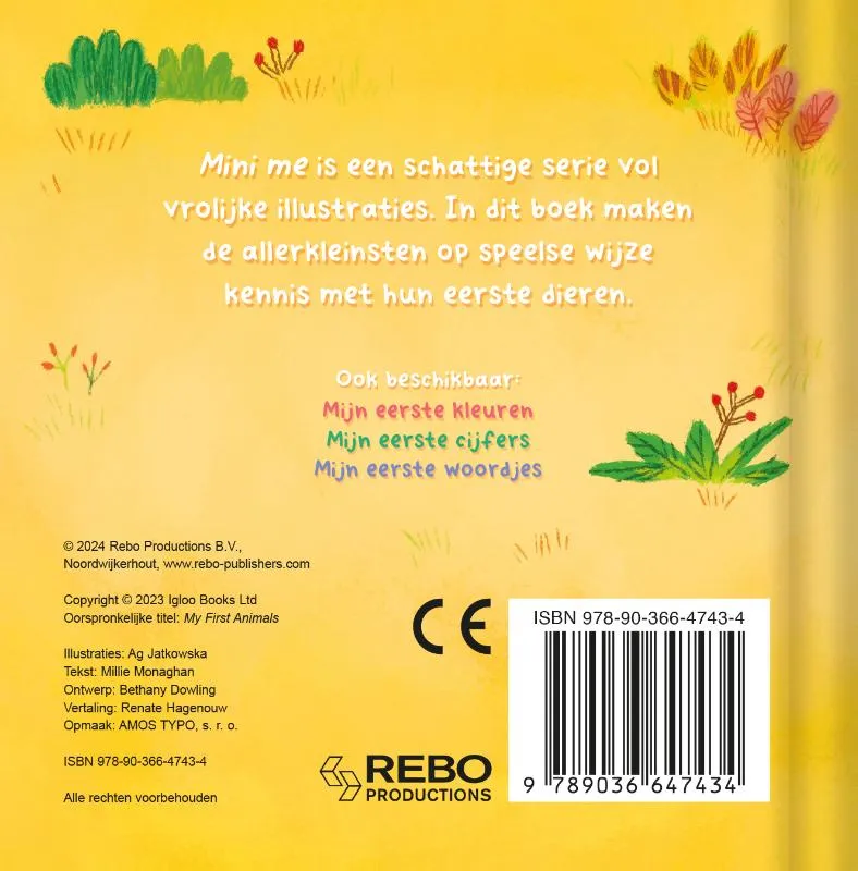 Mijn eerste dieren | 9789036647434 Mijn eerste dieren - Afbeelding 2