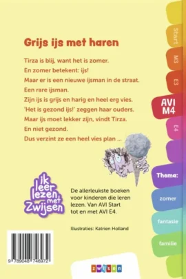 Alternative view of Grijs ijs met haren