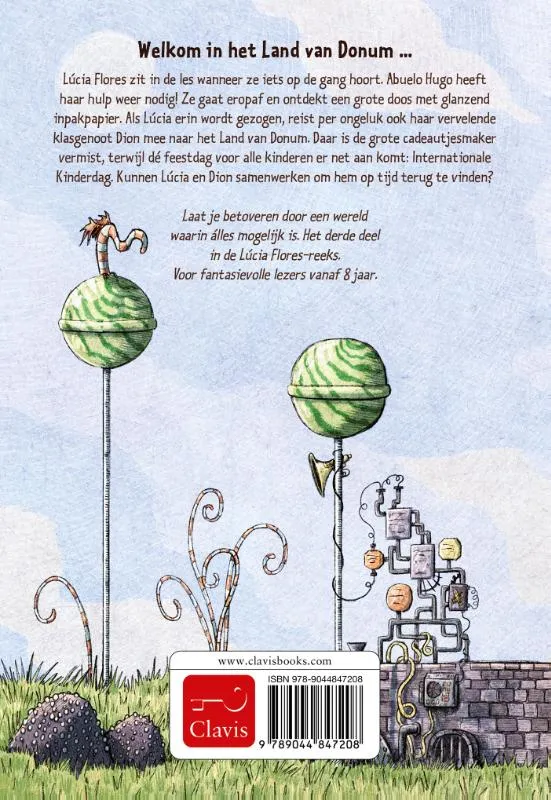 Lúcia Flores en de mysterieuze cadeautjesfabriek | 9789044847208 Lúcia Flores en de mysterieuze cadeautjesfabriek - Afbeelding 2