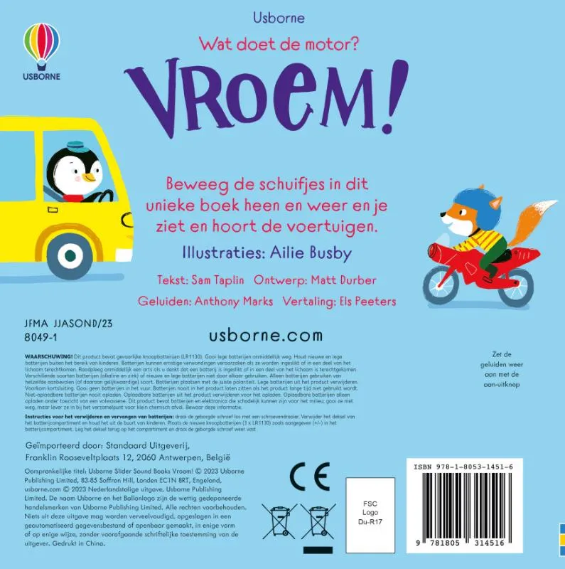 Wat doet de motor? VROEM! / druk 1 | 9781805314516 Wat doet de motor? VROEM! / druk 1 - Afbeelding 2