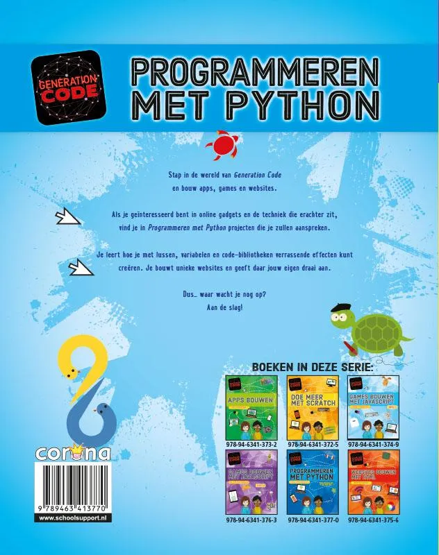 Programmeren met Python | 9789463413770 Programmeren met Python - Afbeelding 2