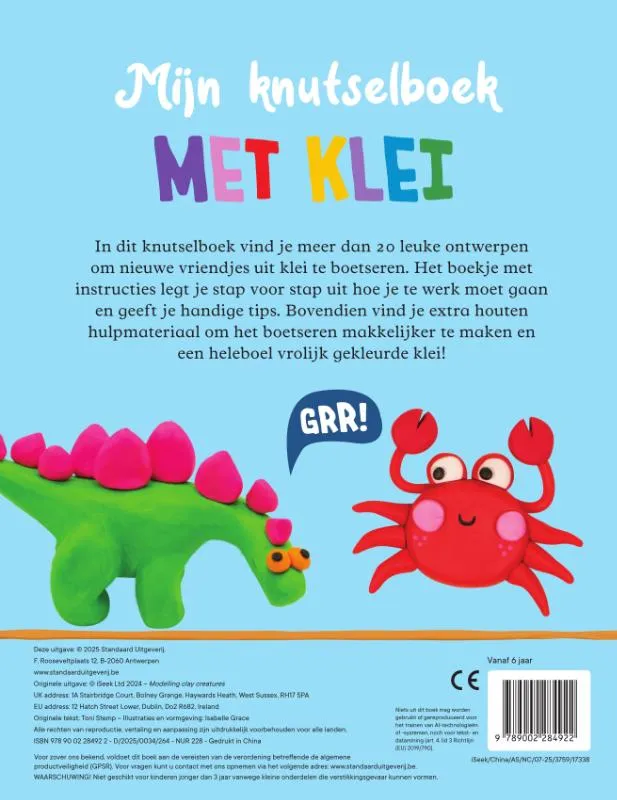Mijn knutselboek met klei | 9789002284922 Mijn knutselboek met klei - Afbeelding 2