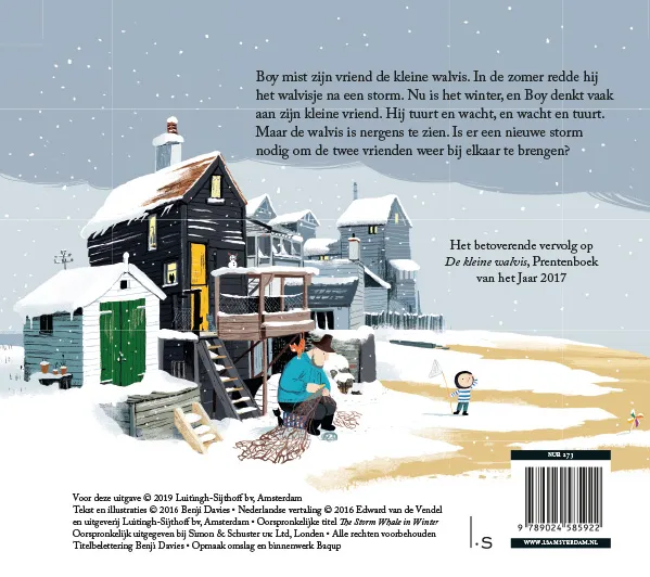 De kleine walvis in de winter | 9789024585922 De kleine walvis in de winter - Afbeelding 2