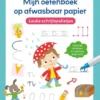 Mijn oefenboek op afwasbaar papier Leuke schrijfspelletjes 5-6 jaar | 9789044763300