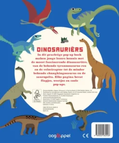Alternative view of Dinosauriërs Een pop-upboek