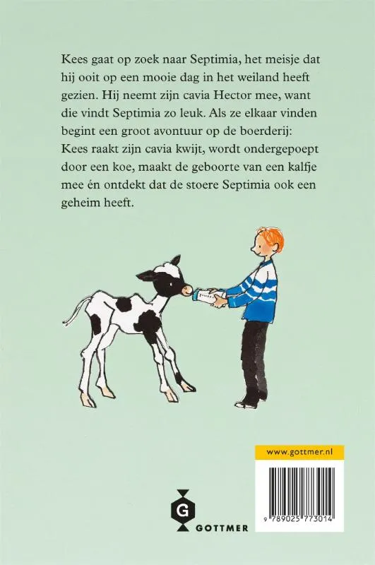 Kees naar de koeien | 9789025773014 Kees naar de koeien - Afbeelding 2