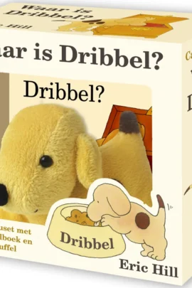 Cadeauset met Waar is Dribbel en knuffel