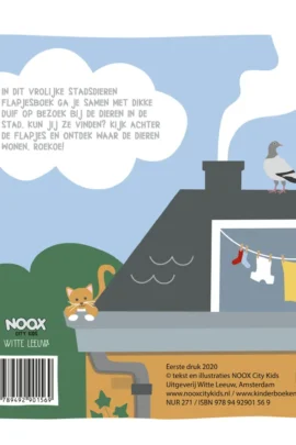 Alternative view of Het vrolijke stadsdieren flapjesboek