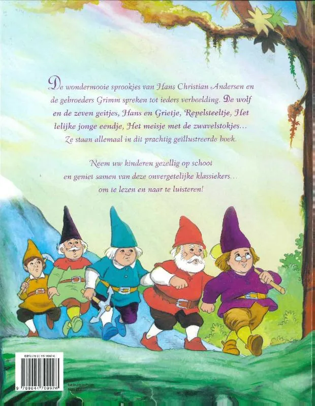 De Wondere Sprookjeswereld van Grimm en Andersen | 9789044709926 De Wondere Sprookjeswereld van Grimm en Andersen - Afbeelding 2