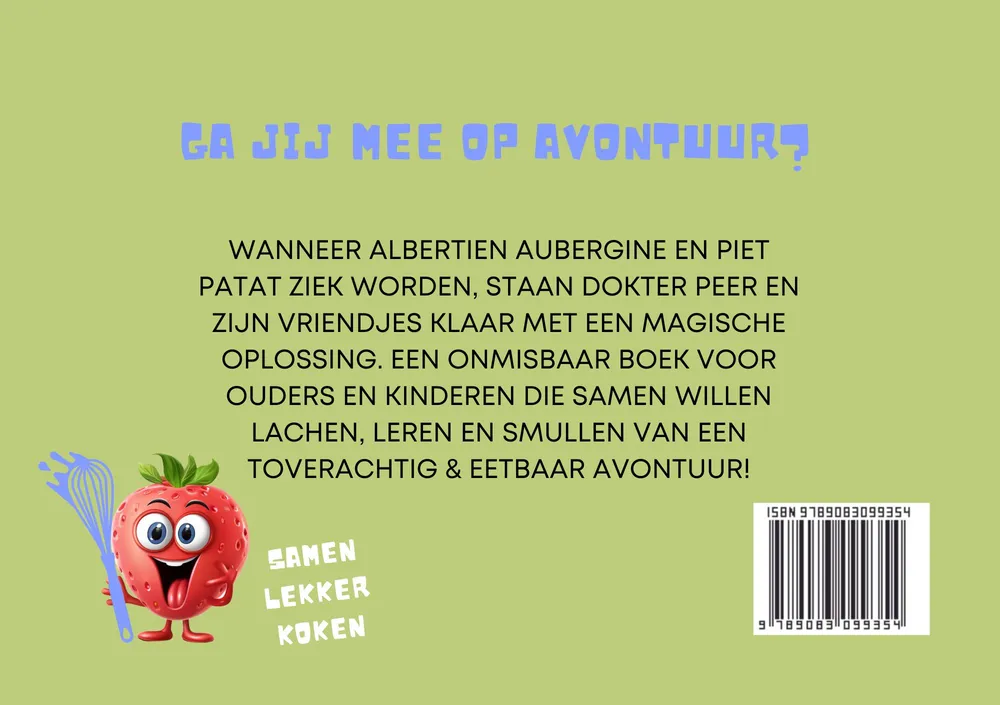 Dokter Peer & zijn vriendjes op avontuur in de magische fruitvallei | 9789083099354 Dokter Peer & zijn vriendjes op avontuur in de magische fruitvallei - Afbeelding 2