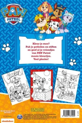 Alternative view of Kleur mee met PAW Patrol