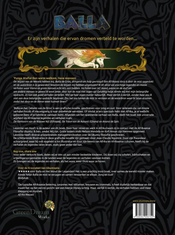 Balla en het Geheim van de Bron | 9789082098754 Balla en het Geheim van de Bron - Afbeelding 2