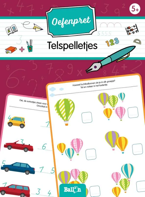 Telspelletjes 5+ | 9789403212036 Telspelletjes 5+