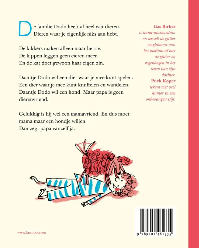 Daantje Dodo Wil Een Hond | 9789401481335 Daantje Dodo Wil Een Hond - Afbeelding 2