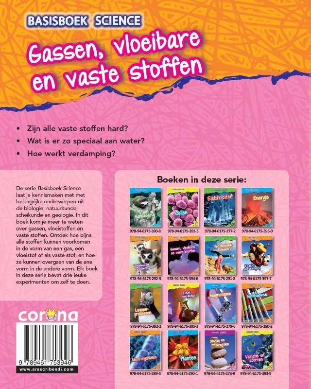 Gassen, vloeibare en vaste stoffen | 9789461753946 Gassen, vloeibare en vaste stoffen - Afbeelding 2