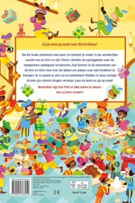 Alternative view of Waar is Sinterklaas? Het grote kijk- en zoekboek