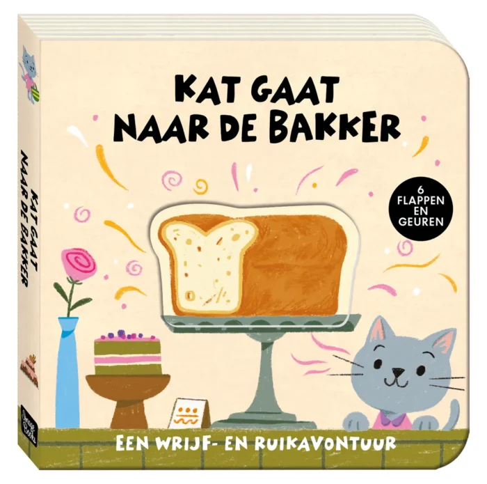 Kat gaat naar de bakker