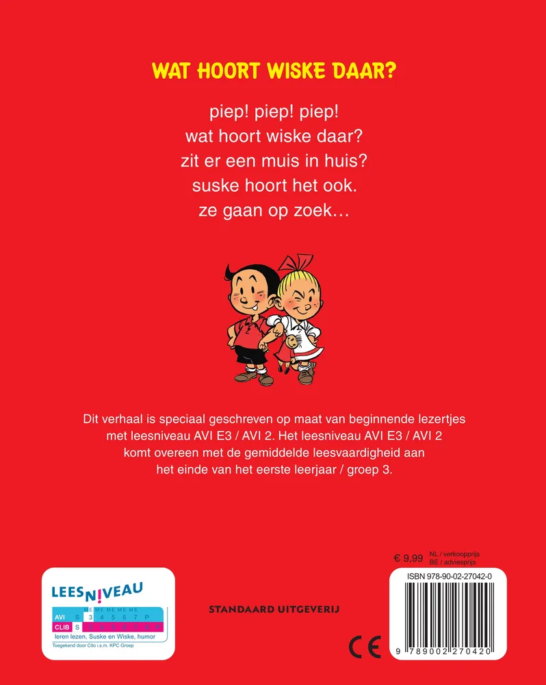 Wat hoort Wiske daar? | 9789002270420 Wat hoort Wiske daar? - Afbeelding 2