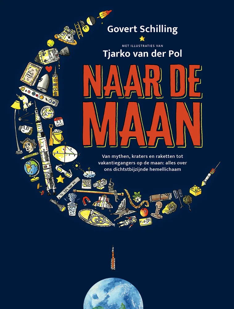 Naar de maan | 9789021044774 Naar de maan