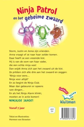 Alternative view of Ninja Patrol en het geheime zwaard