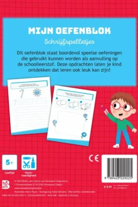 Mijn oefenblok schrijfspelletjes 1ste leerjaar-groep 3 | 9789403229225
