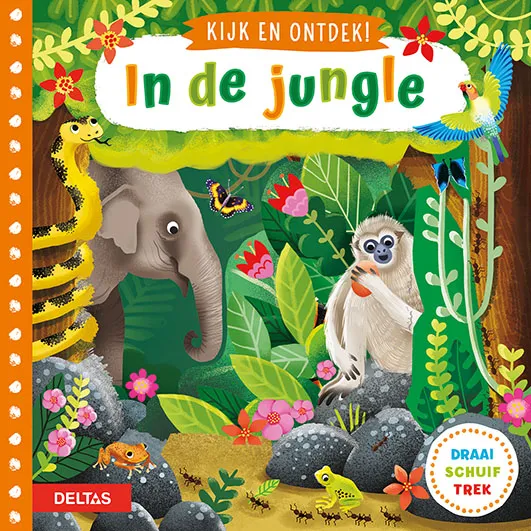 Kijk en ontdek! In de jungle | 9789044752861 Kijk en ontdek! In de jungle
