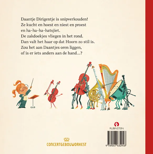 Daantje Dirigentje en een hoorn met een verhaal | 9789047632948 Daantje Dirigentje en een hoorn met een verhaal - Afbeelding 2