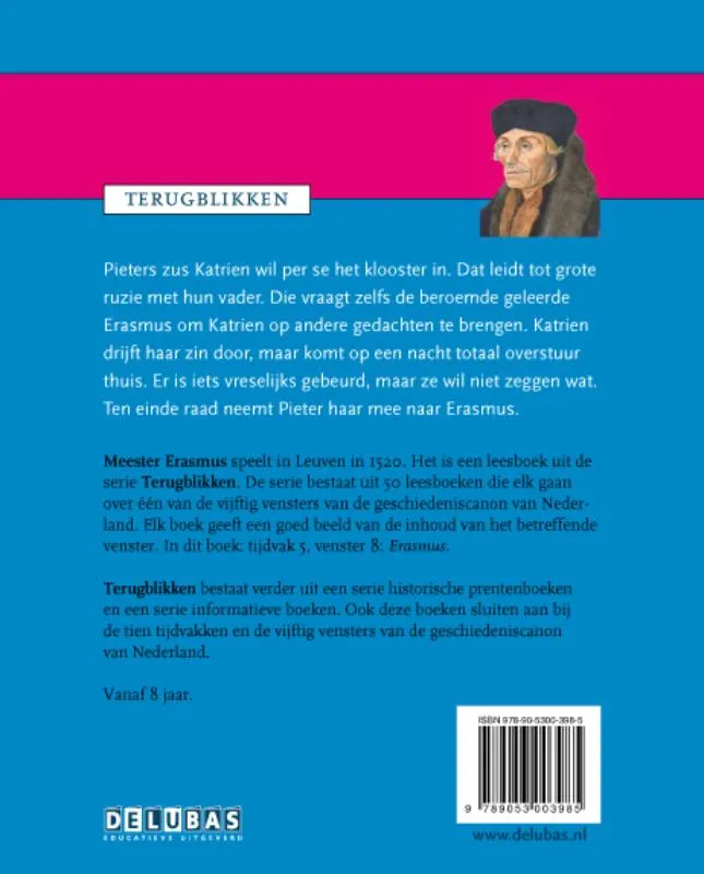 Meester Erasmus | 9789053003985 Meester Erasmus - Afbeelding 2