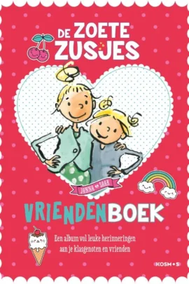 De Zoete Zusjes vriendenboek - Een album vol leuke herinneringen aan je klasgenoten en vrienden