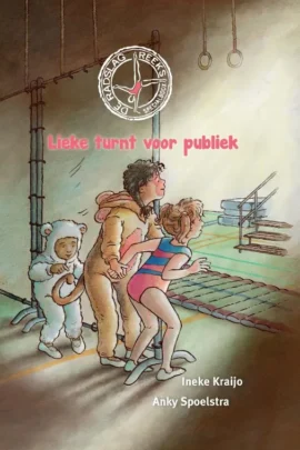 Lieke turnt voor publiek