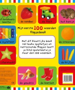 Mijn eerste 100 woorden flapjesboek - Afbeelding 2