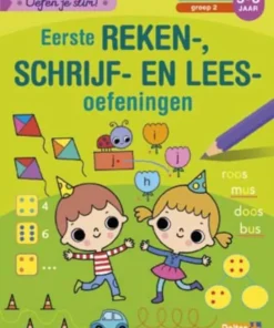 Oefen je slim! Eerste reken-, schrijf-, en leesoefeningen (5-6 j.)