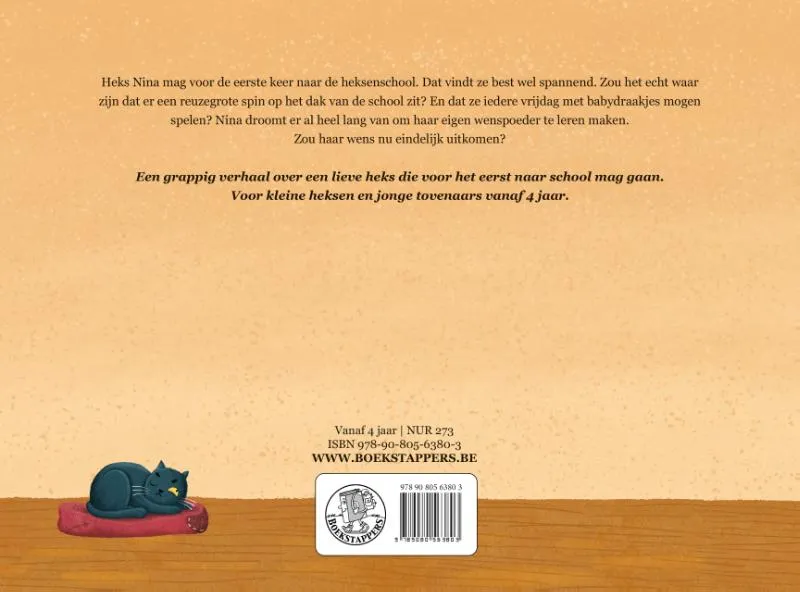 Nina naar de heksenschool | 9789080563803 Nina naar de heksenschool - Afbeelding 2