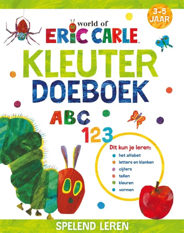 De wereld van Eric Carle kleuterdoeboek | 9789047883104 De wereld van Eric Carle kleuterdoeboek